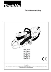 Makita DPC8111 Gebruiksaanwijzing