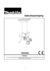 Makita GSE2200 Gebruiksaanwijzing