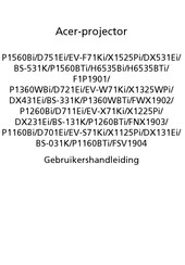 Acer H6535BTi Gebruikershandleiding