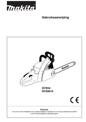 Makita DCS34 Gebruiksaanwijzing