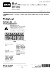 Toro 145-1261 Installatie-Instructies