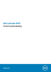 Dell P110G Onderhoudshandleiding