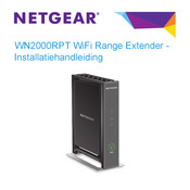 NETGEAR WN2000RPT Installatiehandleiding