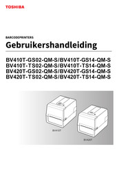 Toshiba BV420T-GS02-QM-S Gebruikershandleiding