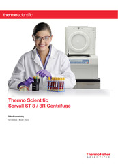 Thermo Scientific Sorvall ST 8R Gebruiksaanwijzing