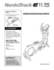 NordicTrack NTEVEL90912.2 Gebruikershandleiding