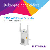 NETGEAR WN3100RPv2 Handleiding