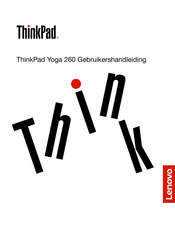 Lenovo ThinkPad Yoga 260 Gebruikershandleiding