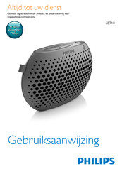 Philips SBT10WHI/00 Gebruiksaanwijzing