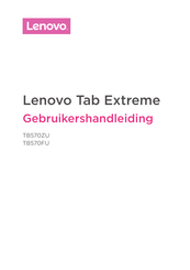 Lenovo TB570FU Gebruikershandleiding