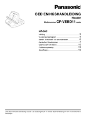 Panasonic CF-VEBD11 Bedieningshandleiding