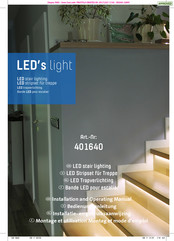 LED's light 401640 Installatie- En Gebruiksaanwijzing