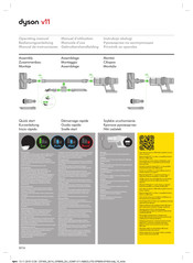 Dyson v11 Gebruikershandleiding