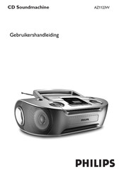 Philips AZ1123W Gebruikershandleiding