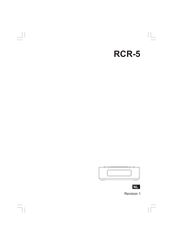 Sangean RCR-5 Gebruiksaanwijzing