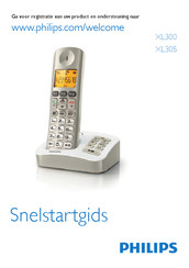 Philips XL305 Snelstartgids