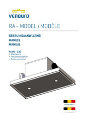 Venduro RA 110 Gebruiksaanwijzing