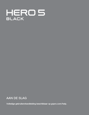 GoPro HERO 5 BLACK Snelstartgids