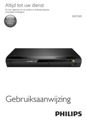 Philips BDP2385 Gebruiksaanwijzing