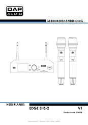 DAP Audio D1479B Gebruikershandleiding