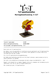 TNT V-527 Montagehandleiding