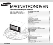 Samsung CE107MST Series Gebruiksaanwijzing En Kooktips