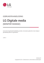 LG 22XE1J Gebruikershandleiding