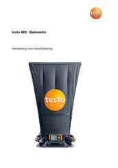 TESTO 420 Handleiding
