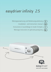 easydriver infinity 2.5 Gebruiksaanwijzing