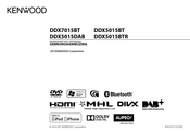 Kenwood DDX5015DAB Gebruiksaanwijzing