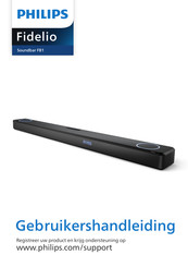 Philips Fidelio FB1 Gebruikershandleiding