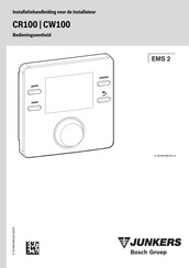 Junkers CW100 Installatiehandleiding