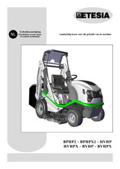 Etesia BPHP2 Gebruiksaanwijzing