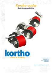 Kortho 100/140 IS Gebruikershandleiding