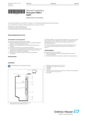 Endress+Hauser Waterpilot FMX21 Beknopte Handleiding