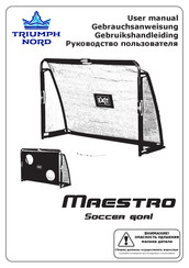 Triumph Nord Maestro Soccer Goal Gebruikershandleiding