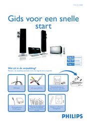 Philips MCD 988 Gids Voor Een Snelle Start