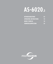 Protector AS-6020.3 Gebruiksaanwijzing