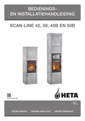 Heta Scan-line 50 Bedienings- En Installatiehandleiding