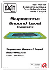 Exit Supreme Ground Level Rectangular Gebruikershandleiding