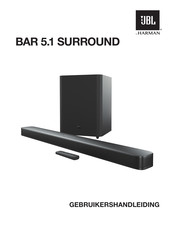 Harman JBL BAR 5.1 SURROUND Gebruikershandleiding