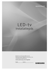 Samsung 460 Series Installatiegids