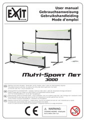 Exit Multi-Sport Net 3000 Gebruikshandleiding