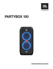 Harman JBL PARTYBOX 100 Gebruikershandleiding