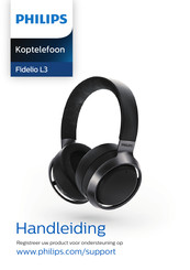 Philips Fidelio L3 Handleiding