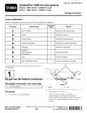 Toro 44905 Montage-Instructies
