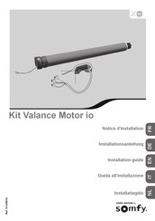 SOMFY Valance Motor io Installatiegids