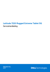 Dell Latitude 7220 Rugged Extreme Tablet 5G Servicehandleiding