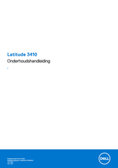 Dell Latitude 3410 Onderhoudshandleiding