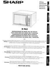 Sharp R-963 Gebruiksaanwijzing